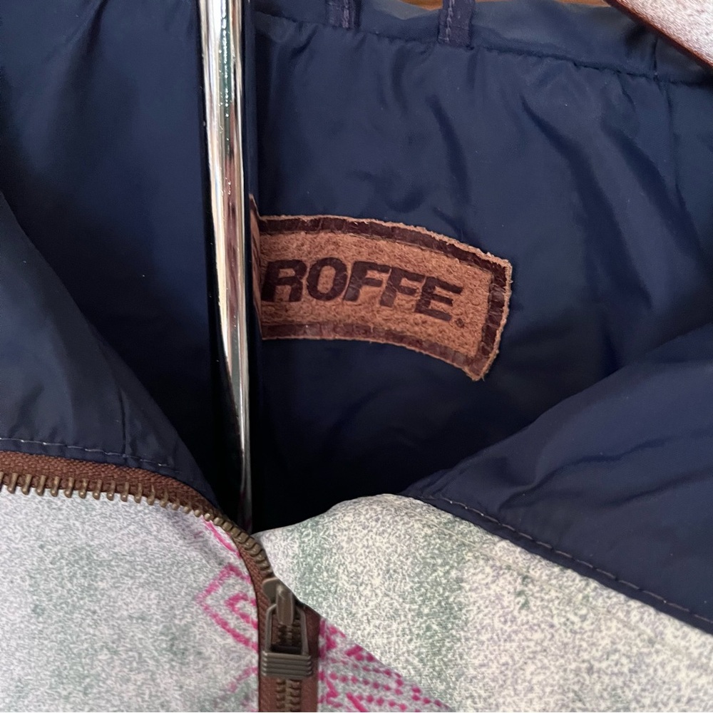 Vintage Roffe Printed Pullover Jacket - image 4